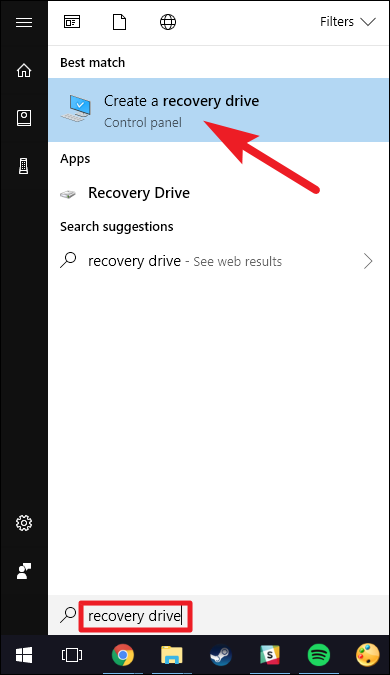 make usb recovery stick for windows 10 on mac